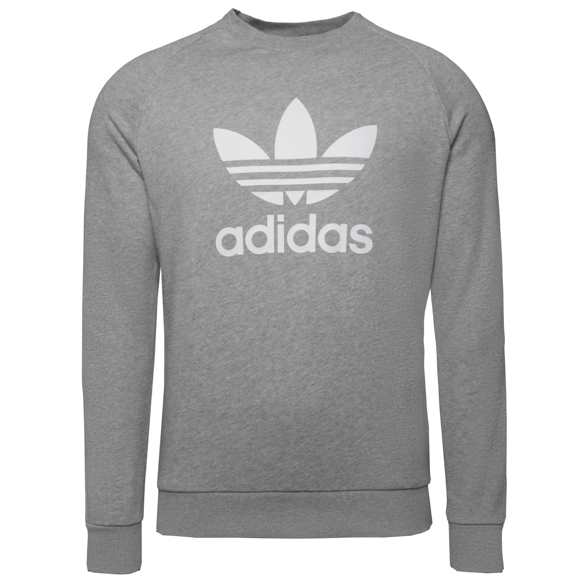 Adidas Adicolor Trefoil Crew Neck Sweatshirt grau