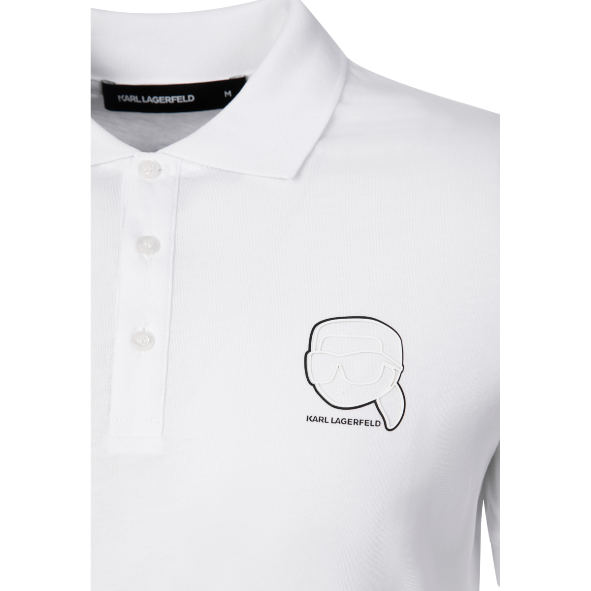 KARL LAGERFELD 745025 Poloshirt weiss