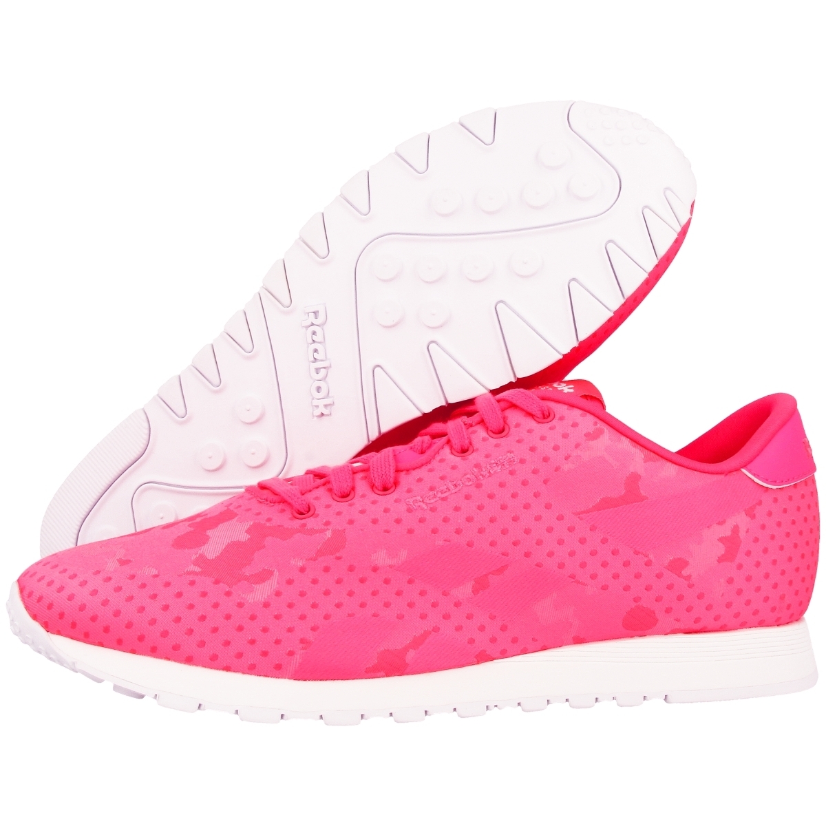 Reebok Classic Nylon Jacquard Schuhe pink