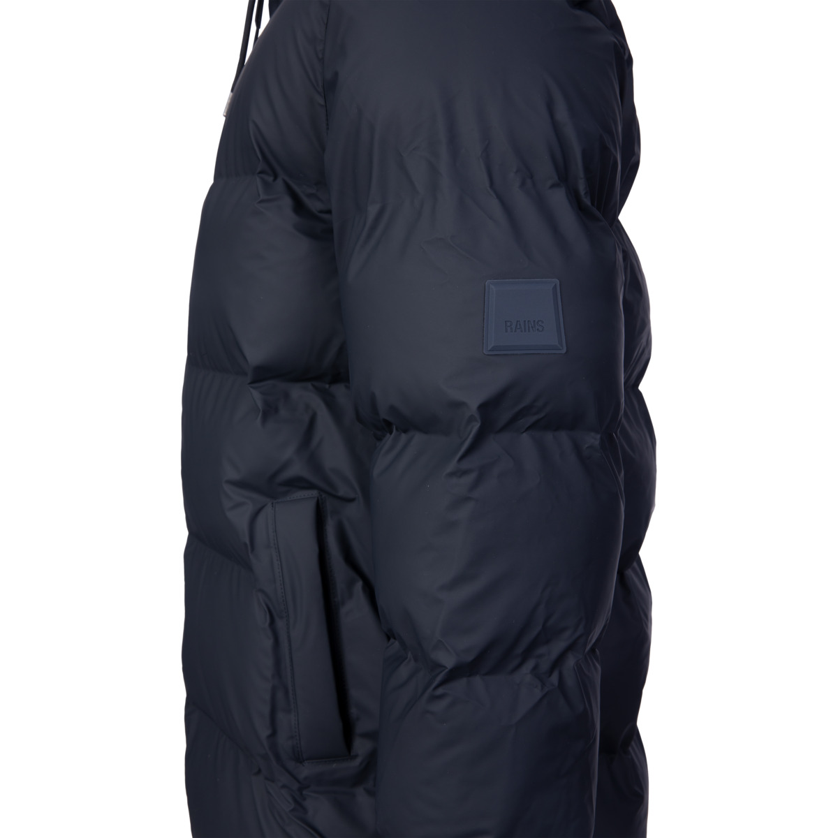 Rains Alta Longer Puffer Jacket W3T3 Winterjacke dunkelblau