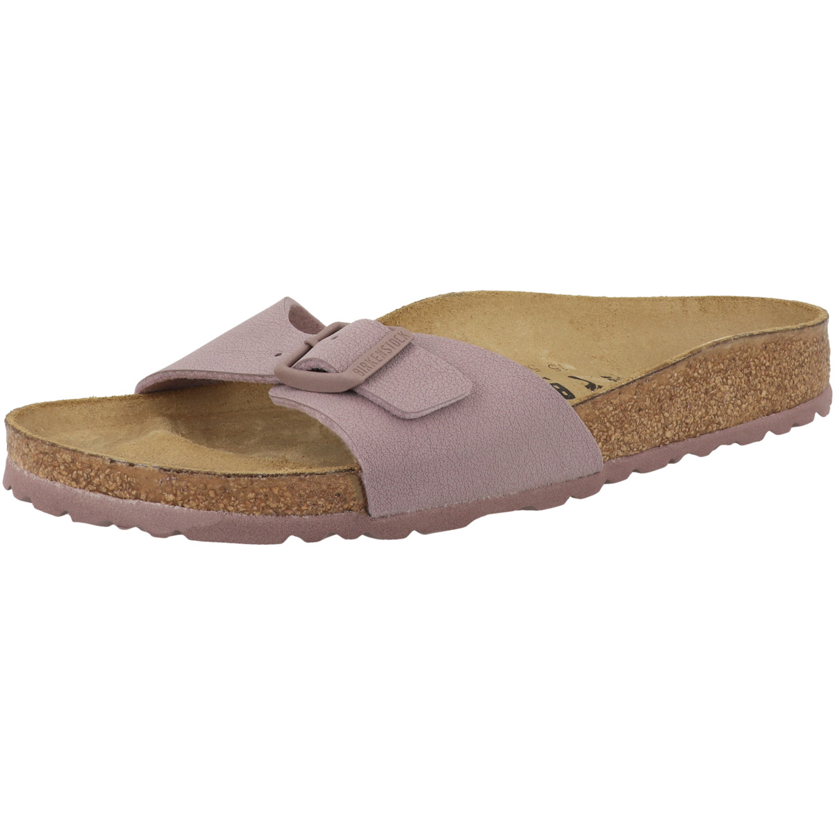 Birkenstock Madrid Birko-Flor Nubuk Sandale schmal lila