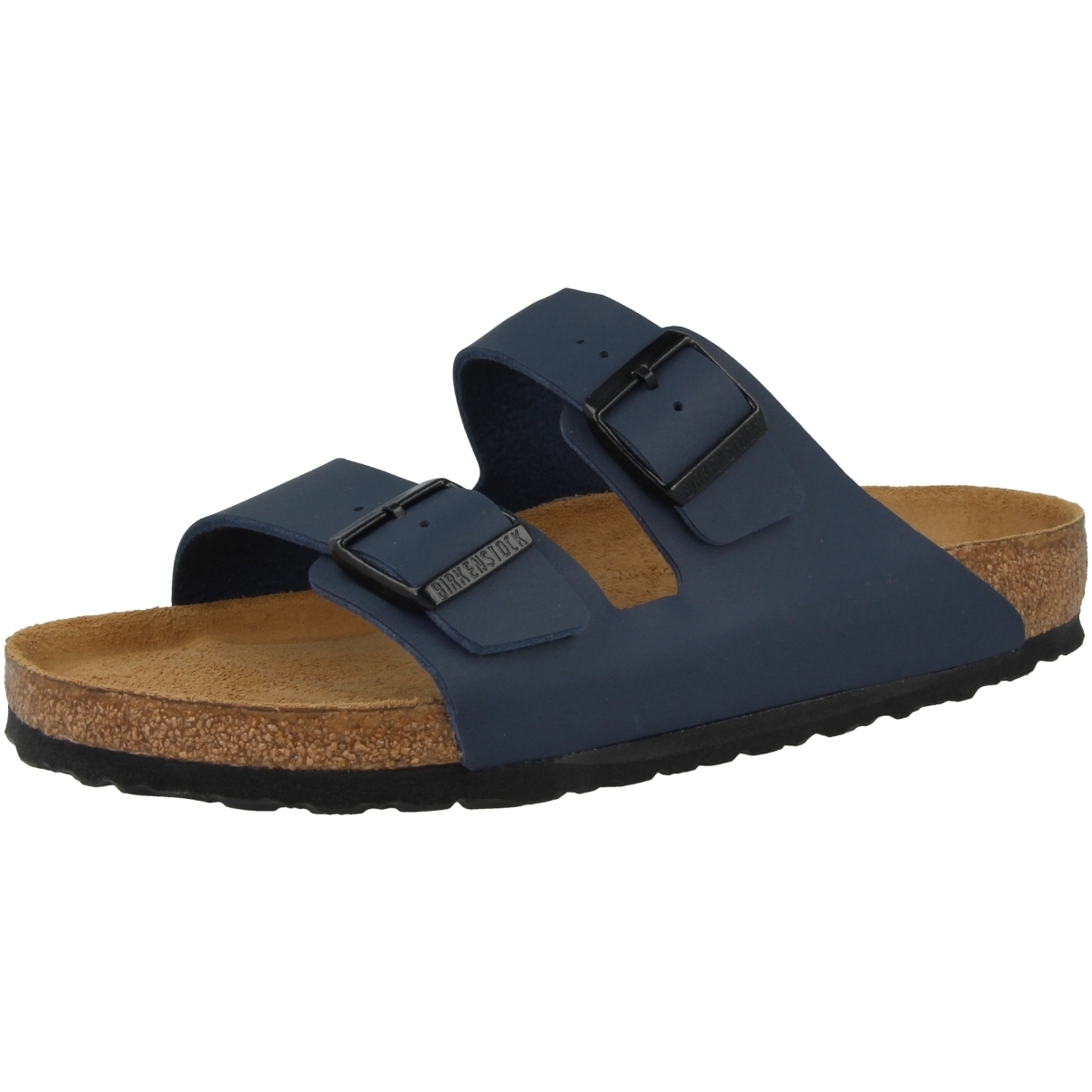 Birkenstock Arizona SFB Birko-Flor Sandale Weichbettung normal blau