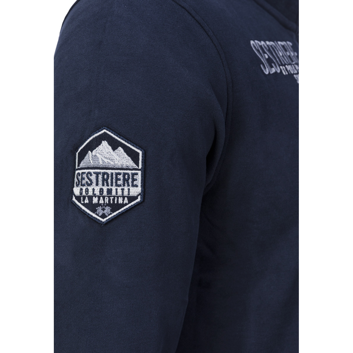 La Martina MBF308 Pullover dunkelblau