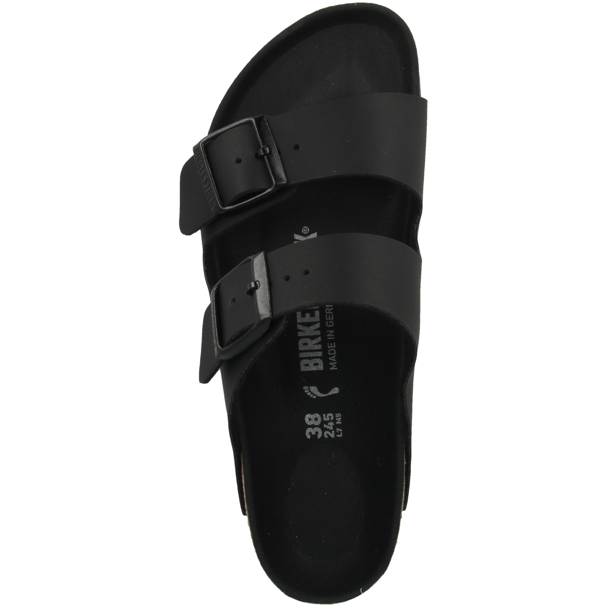 Birkenstock Arizona Birko-Flor Sandale schmal schwarz