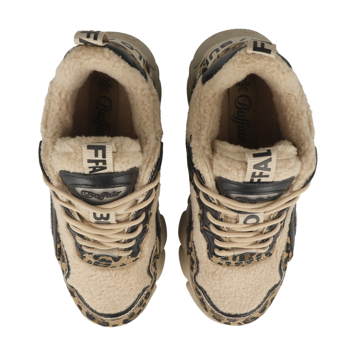 Buffalo Cld Chai Warm Winterschuhe beige