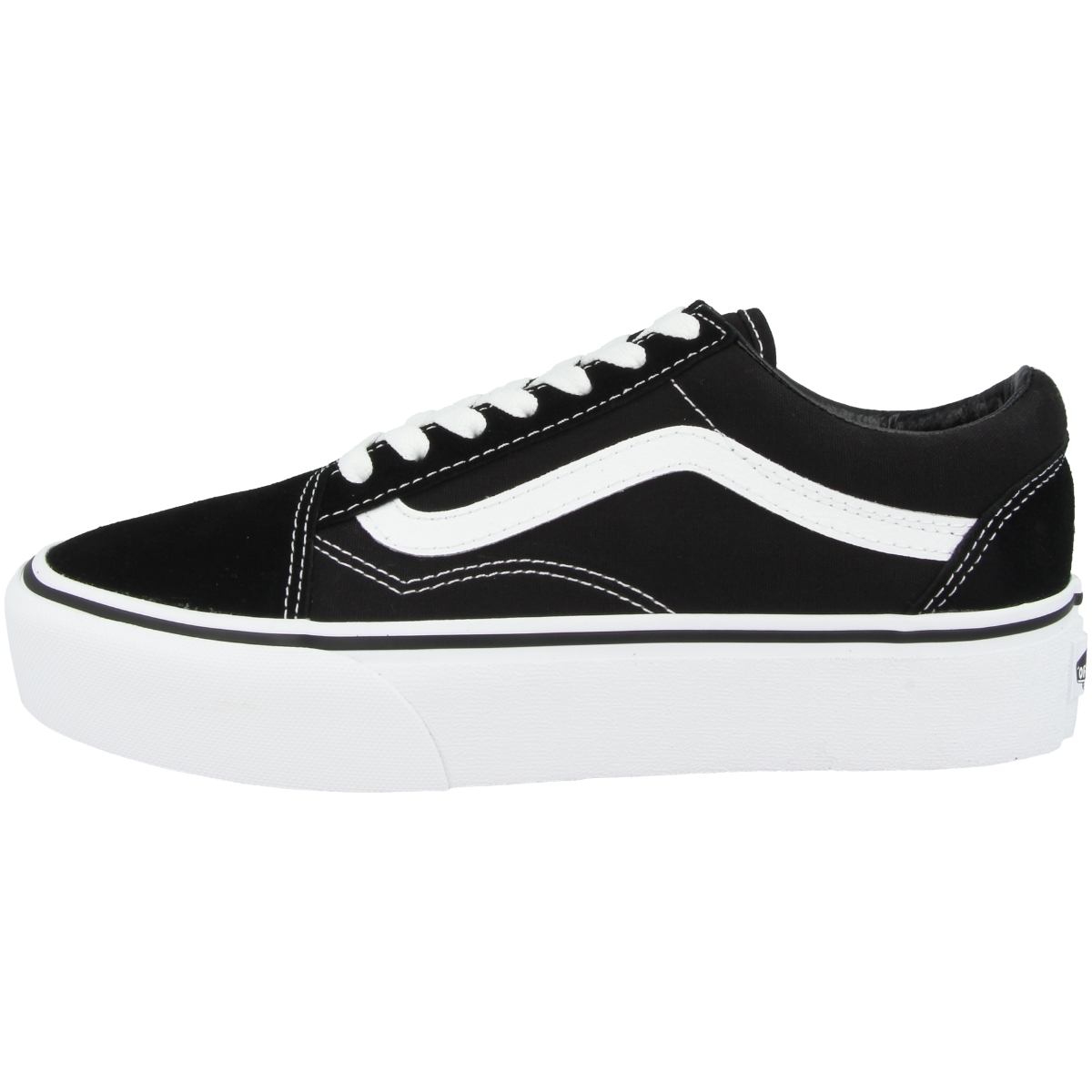 Vans Old Skool Platform Sneaker schwarz