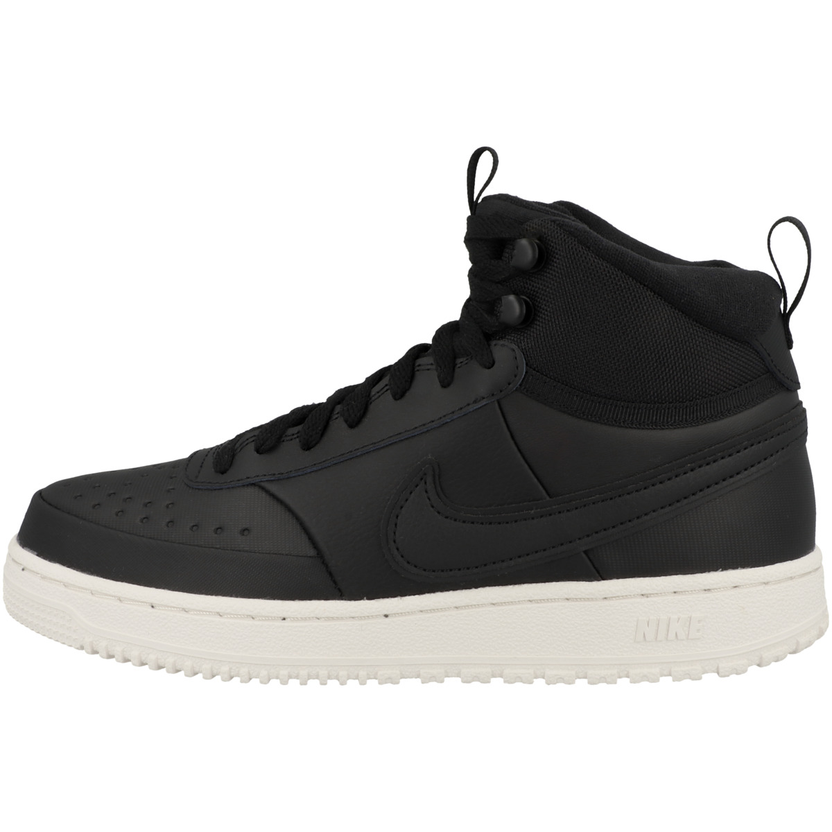 Nike Court Vision Mid Winter Sneaker schwarz