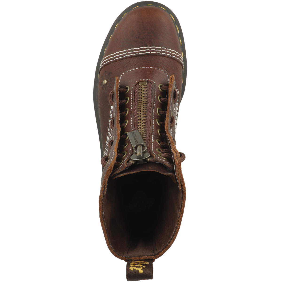 Dr. Martens Sinclair Flower Boots dunkelbraun