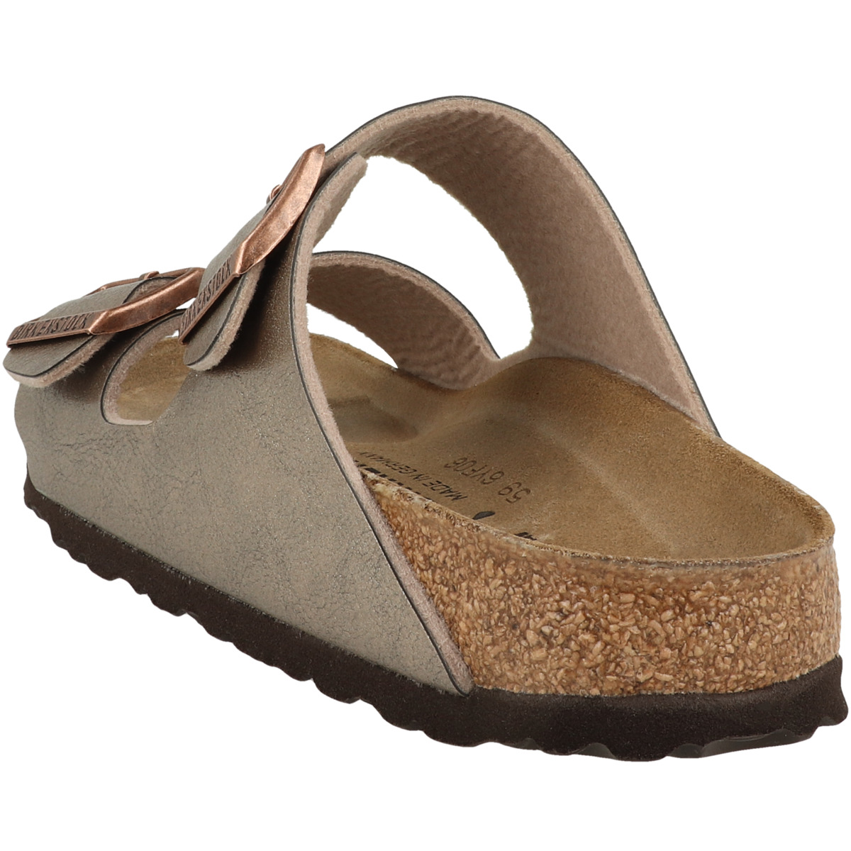 Birkenstock Arizona Birko-Flor Graceful Sandale schmal hellbraun