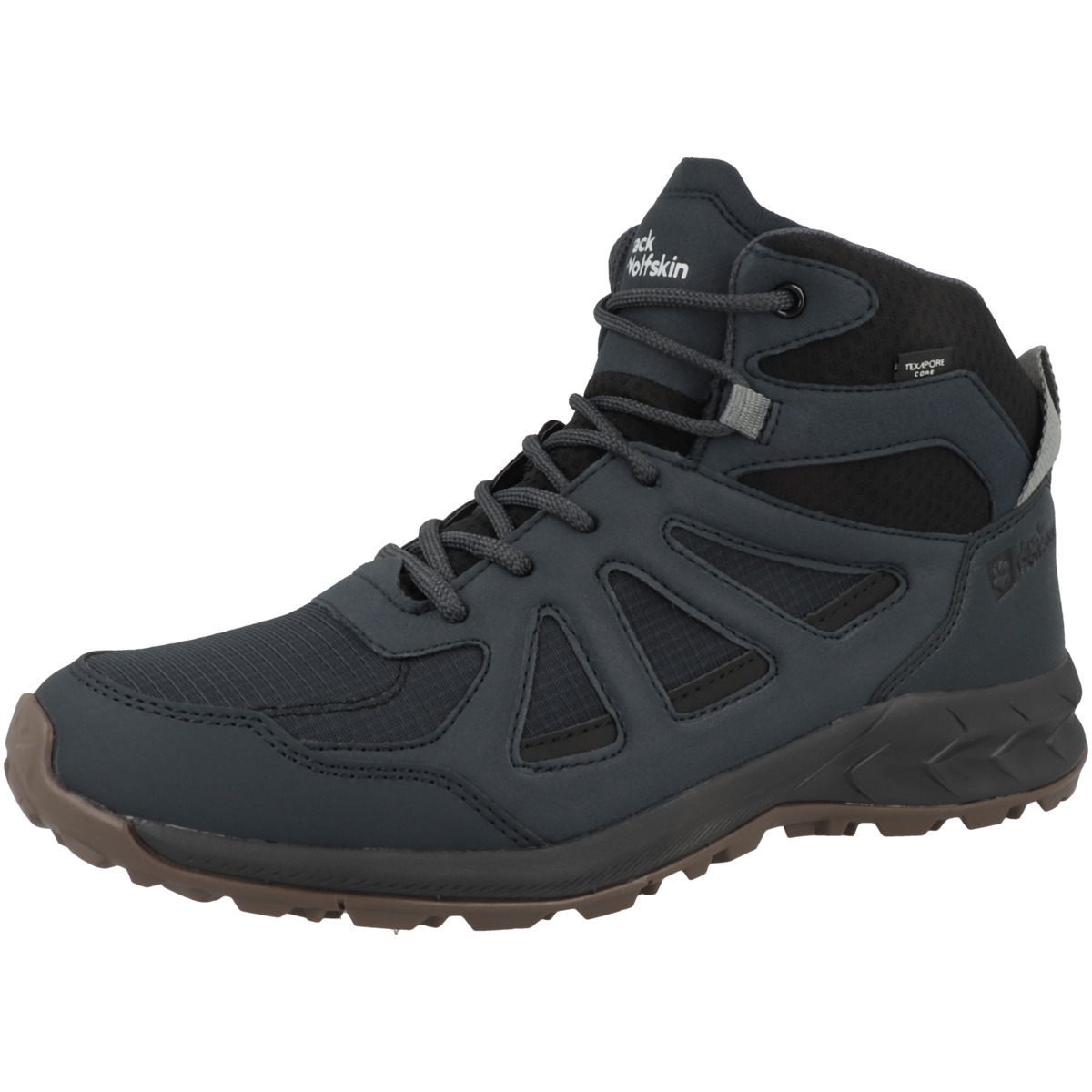 Jack Wolfskin Woodland 2 Texapore Mid M Outdoorschuhe dunkelblau