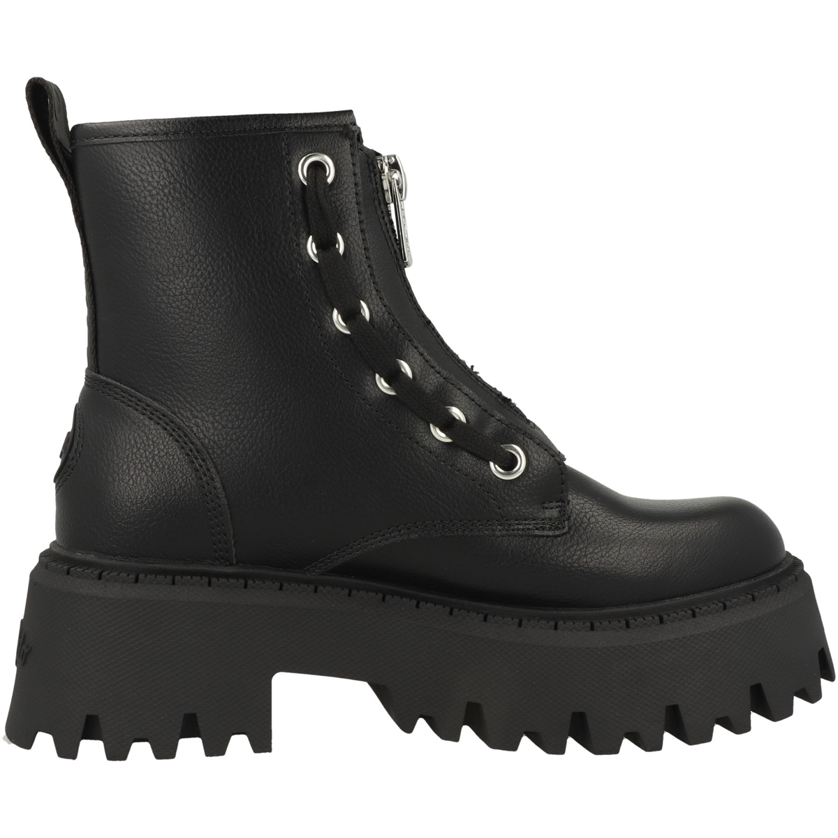 Buffalo Aspen Front Zip Boots schwarz