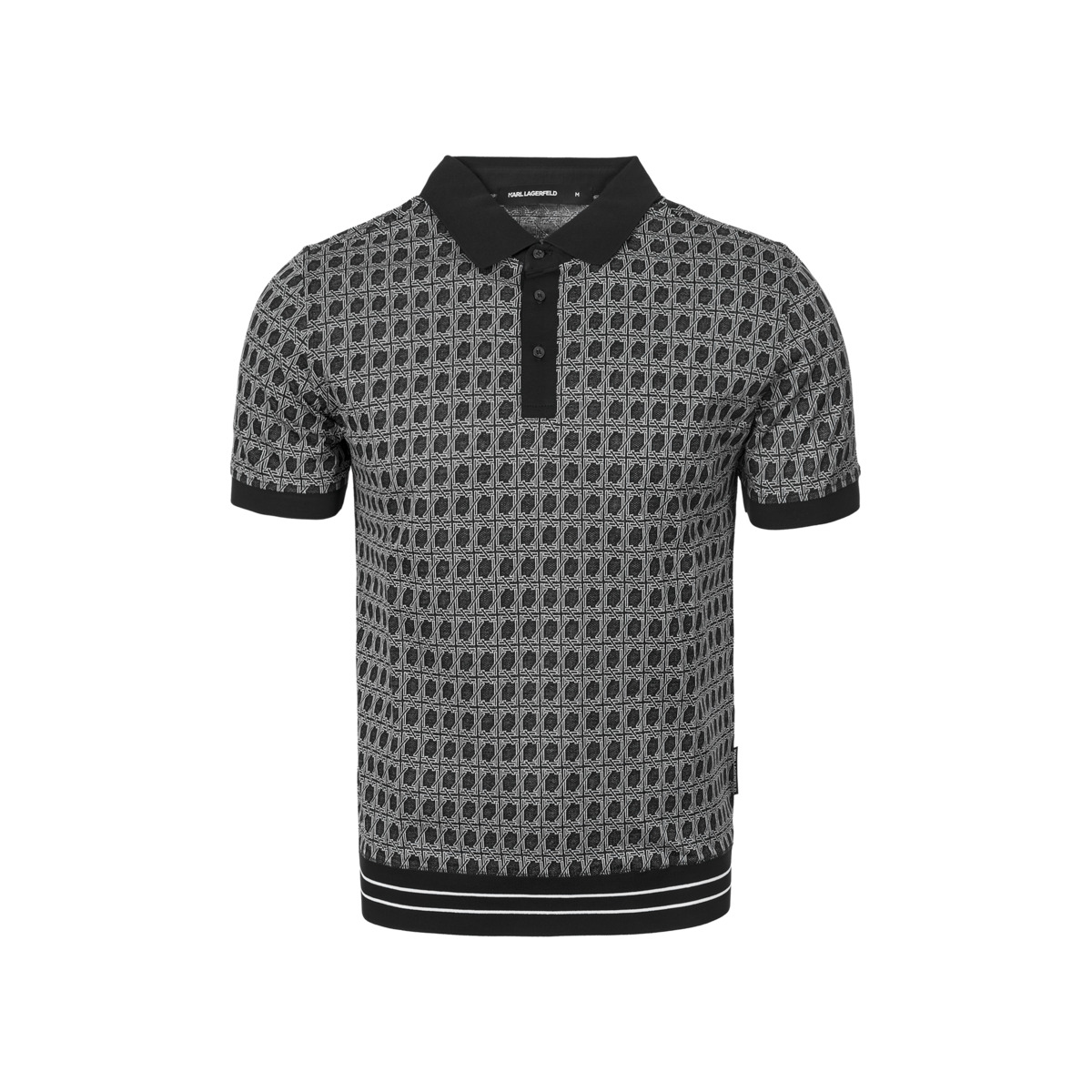 KARL LAGERFELD 745006 Poloshirt schwarz