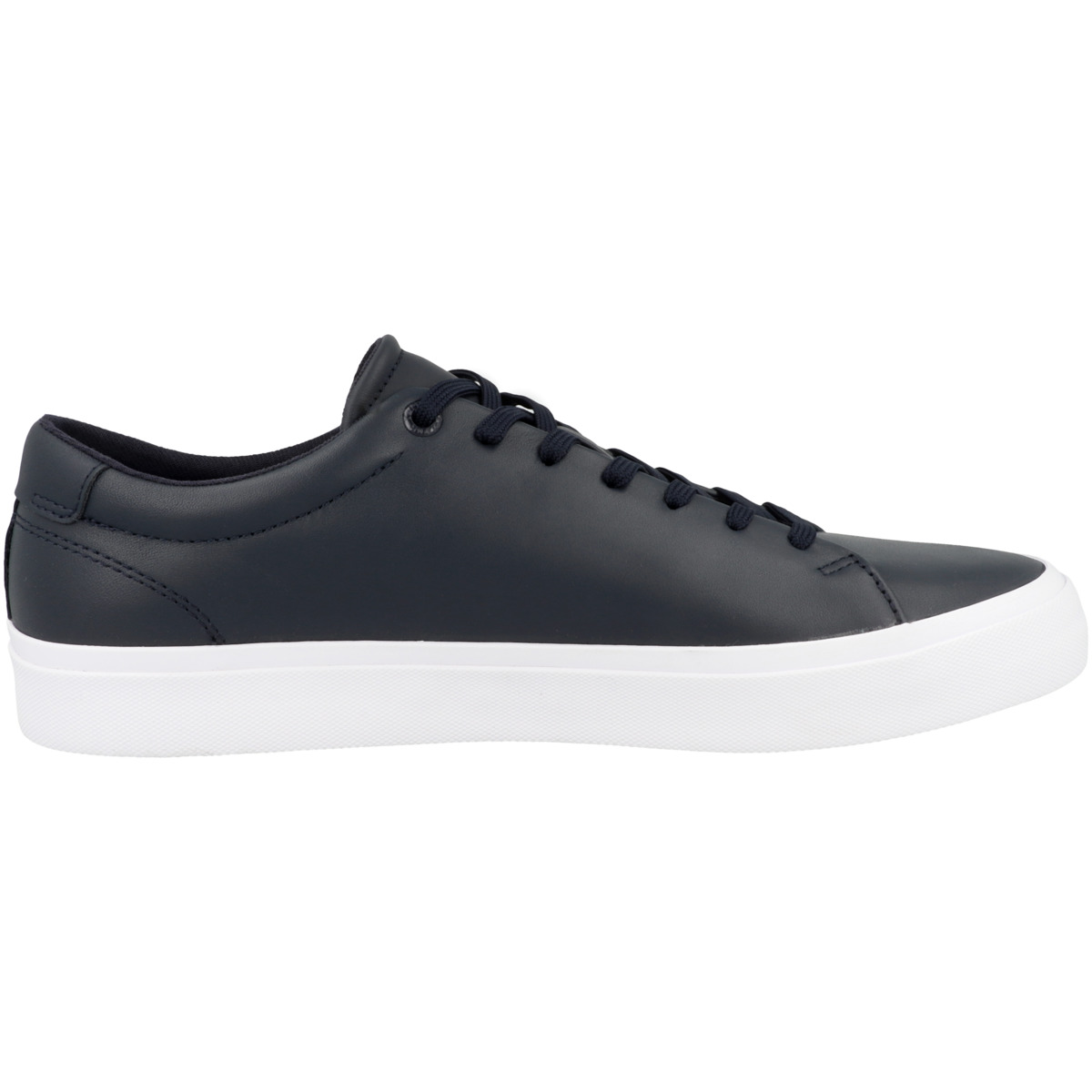 Tommy Hilfiger Modern Vulc Corporate Leather Sneaker dunkelblau