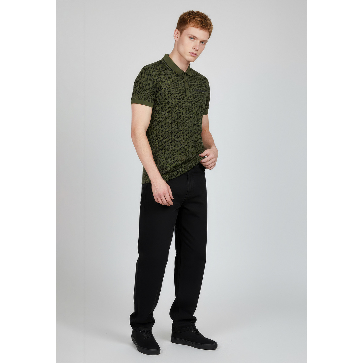 KARL LAGERFELD 745007 Poloshirt gruen