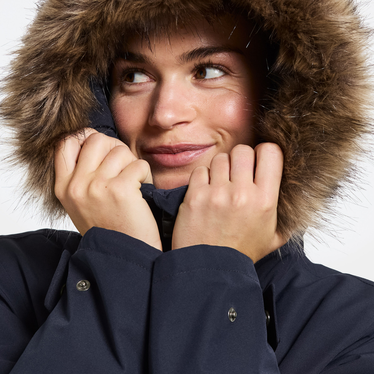 Didriksons Erika WNS Parka 3 Parka dunkelblau