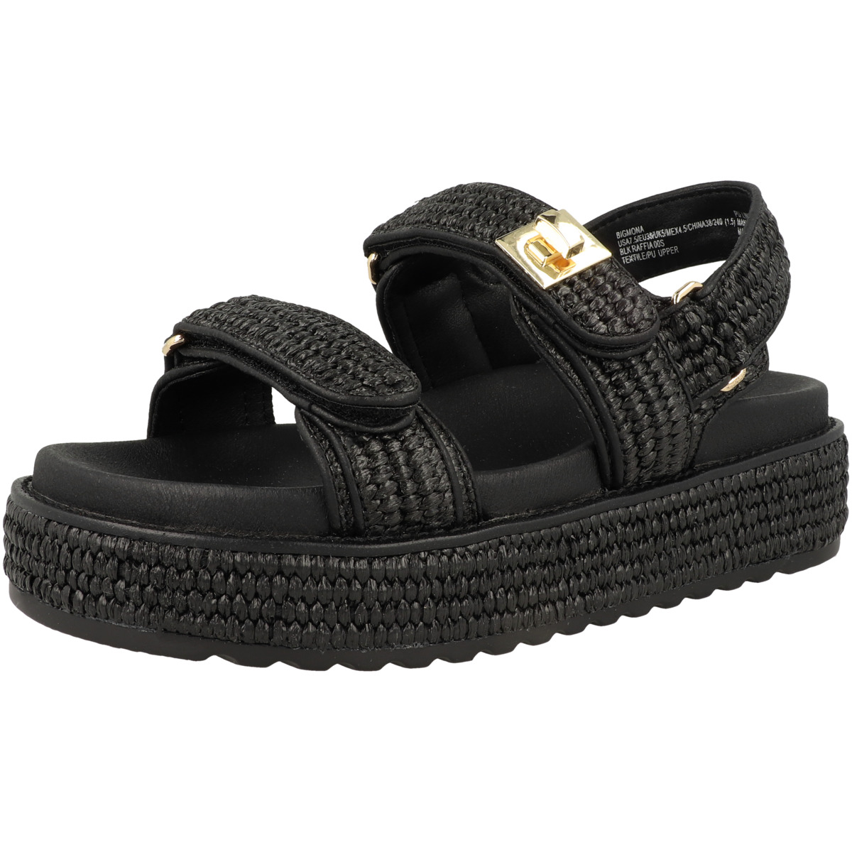 Steve Madden Bigmona Sandale schwarz