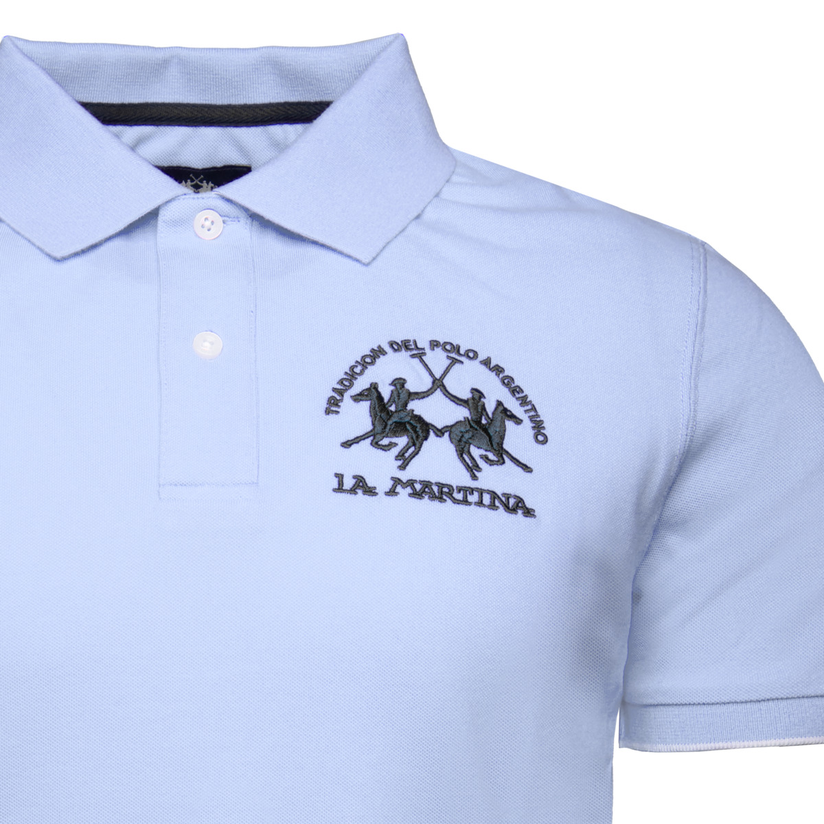 La Martina MAP001 Poloshirt hellblau