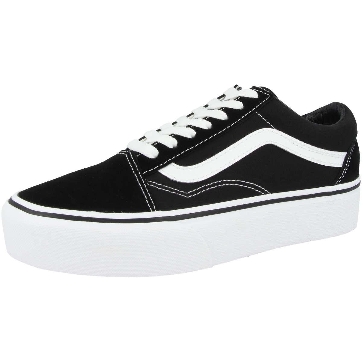 Vans Old Skool Platform Sneaker schwarz