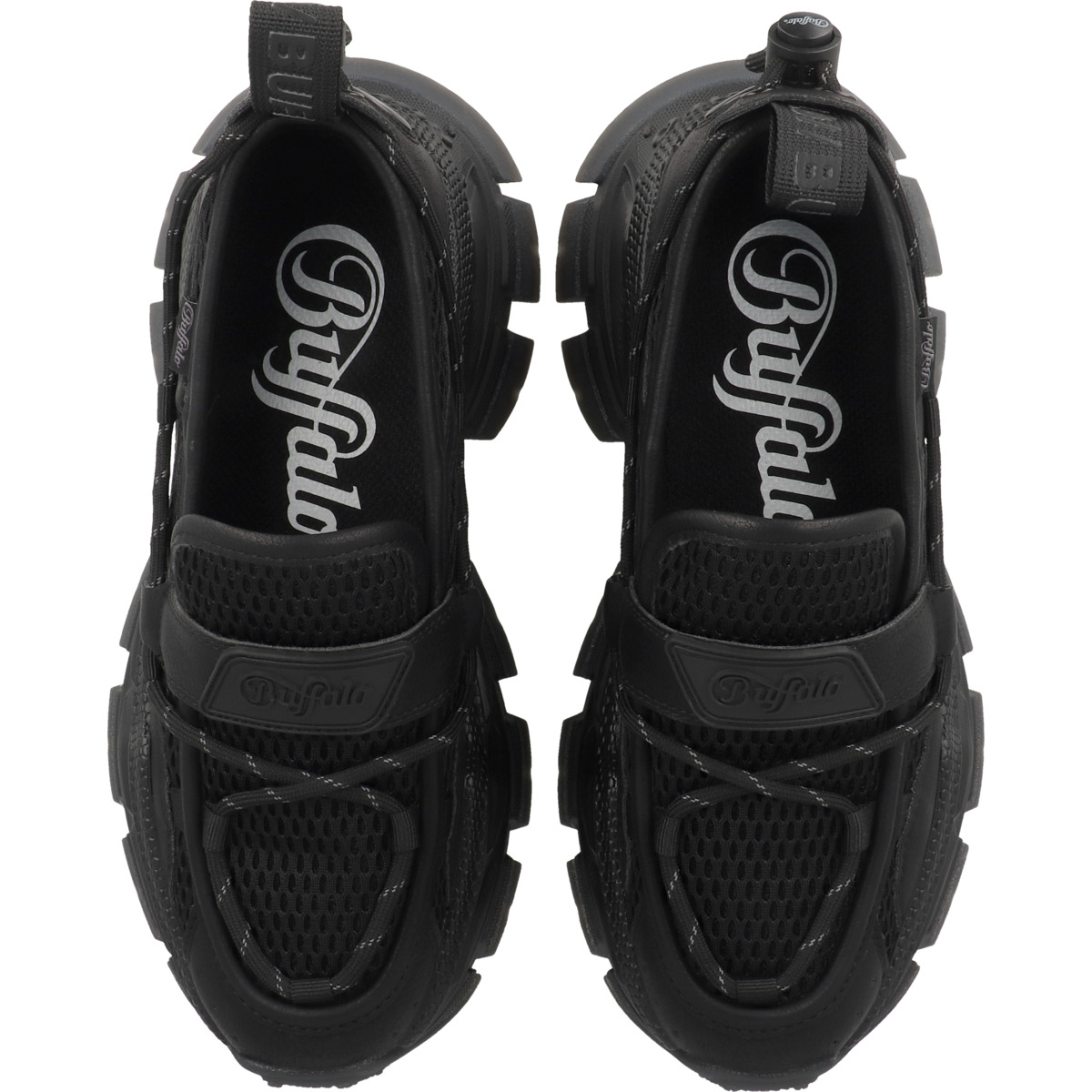 Buffalo Saturn Loafer Tec Halbschuhe schwarz