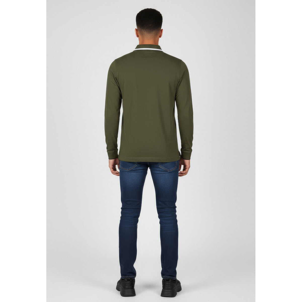 KARL LAGERFELD 745005 Poloshirt dunkelgruen