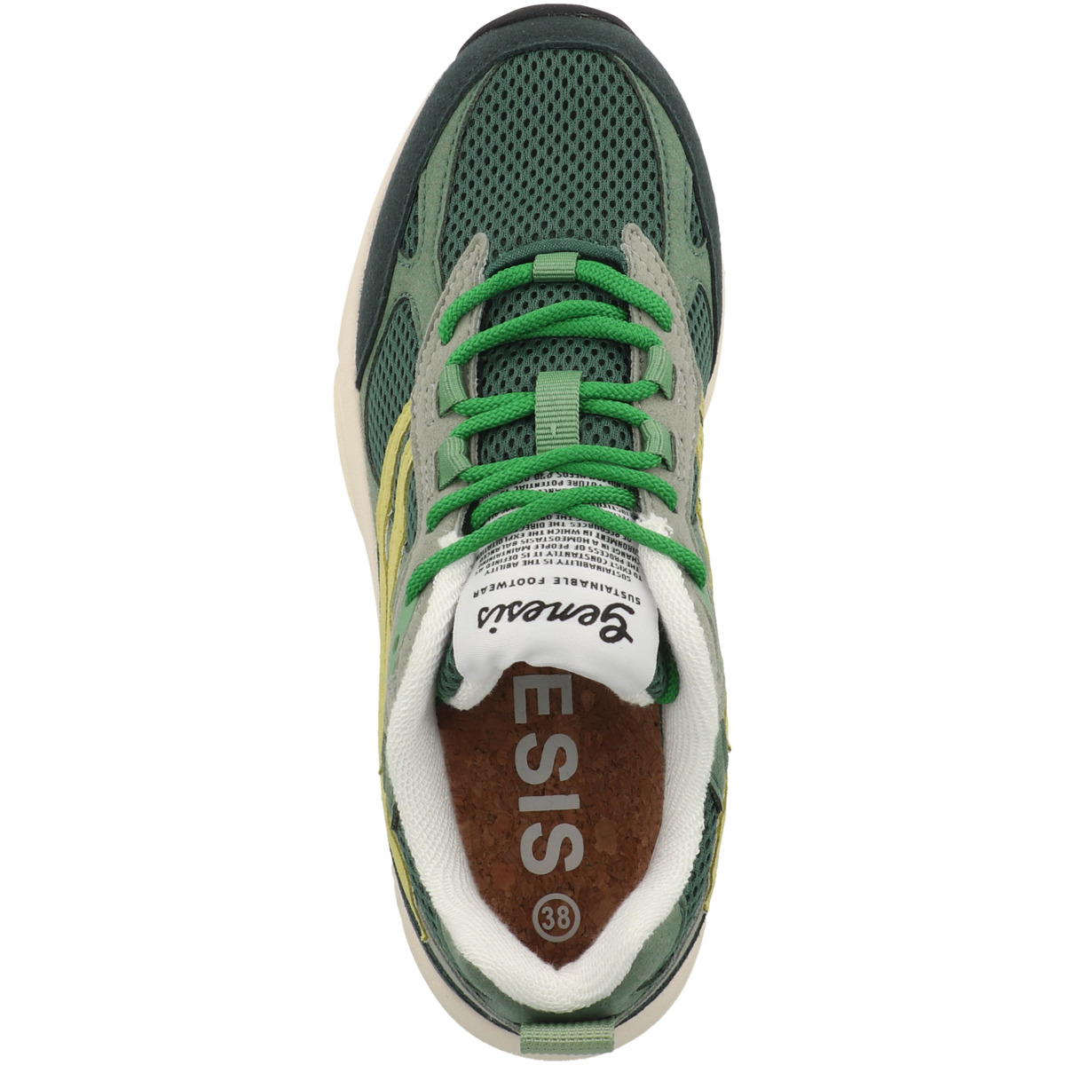 Genesis G-Eco`99 One Color World Sneaker low gruen