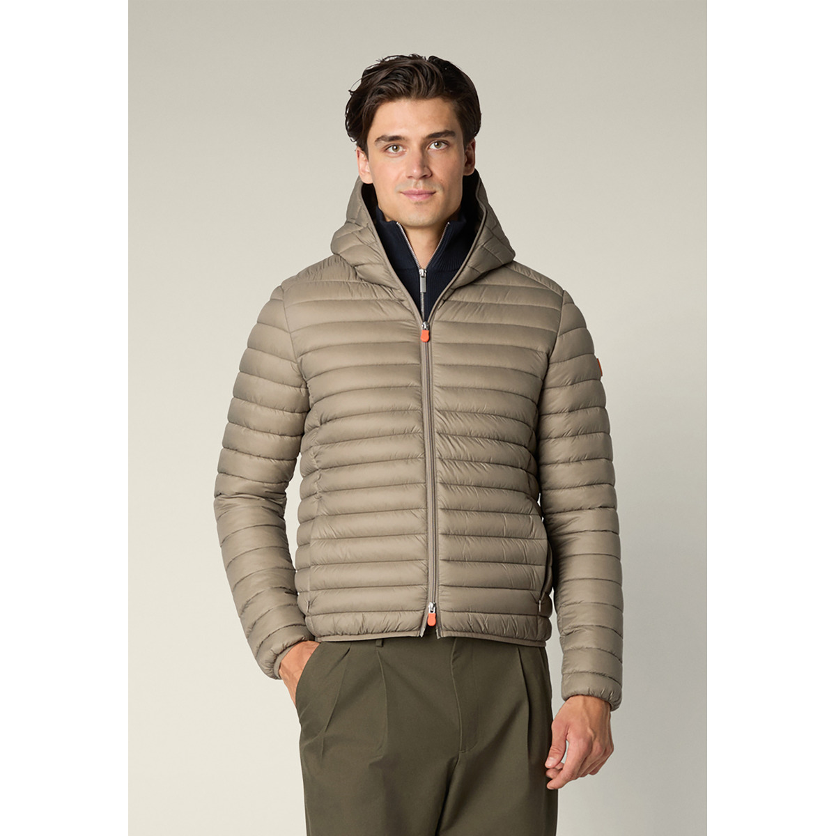 Save the Duck Donald Steppjacke grau