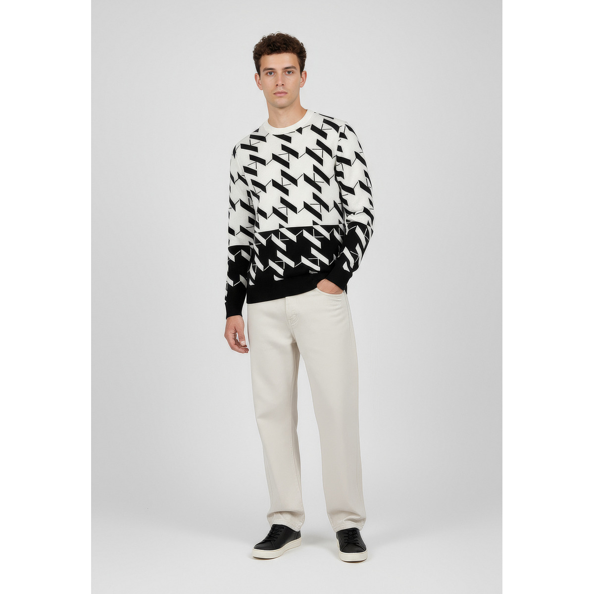 KARL LAGERFELD 655022 Pullover schwarz